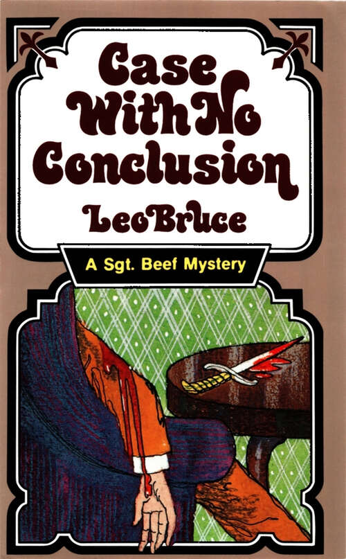 Book cover of Case with No Conclusion: A Sgt. Beef Mystery (Sergeant Beef Series)