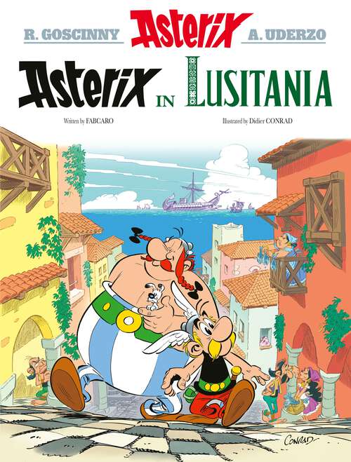 Book cover of Asterix in Lusitania: Asterix 41