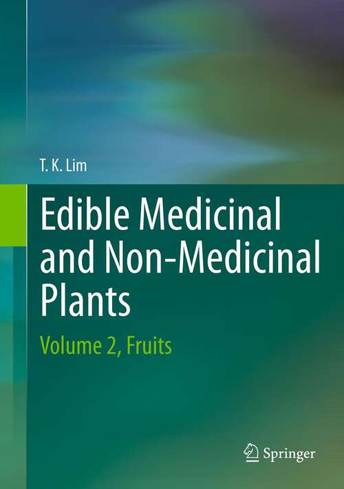 Book cover of Edible Medicinal And Non Medicinal Plants