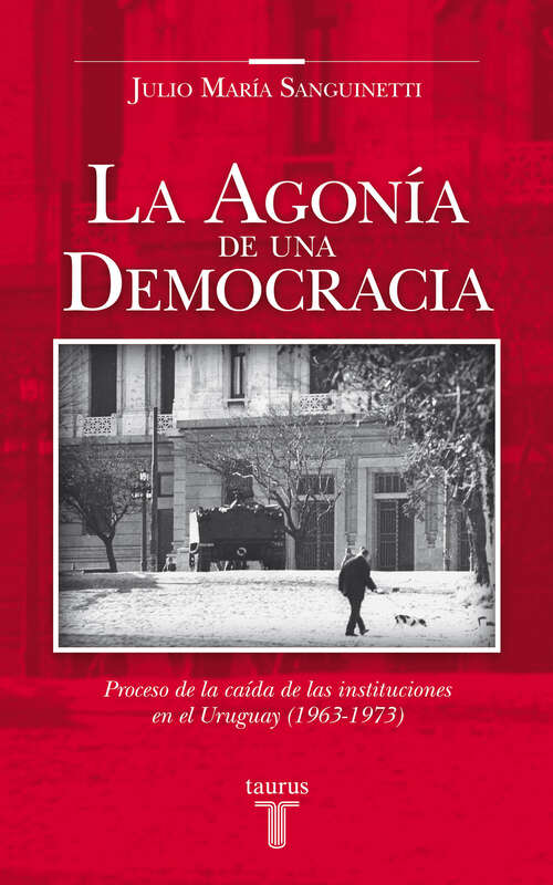 Book cover of La agonía de una democracia