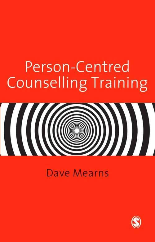 Book cover of Person-Centred Counselling Training