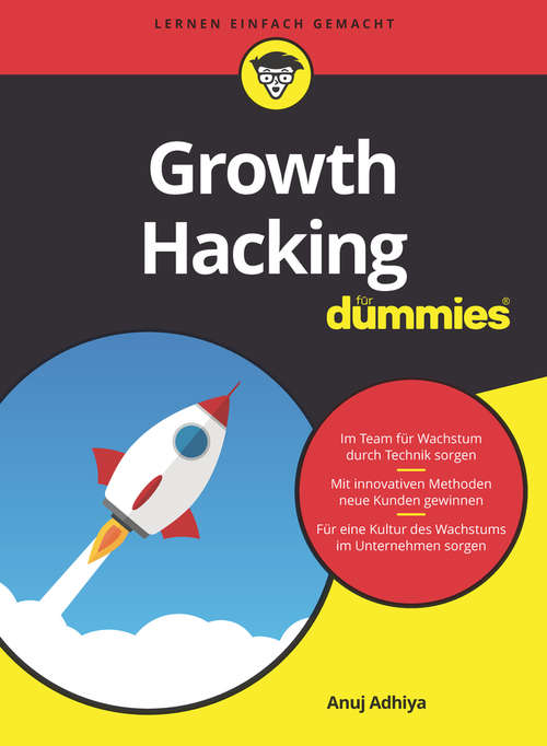 Book cover of Growth Hacking für Dummies (Für Dummies)