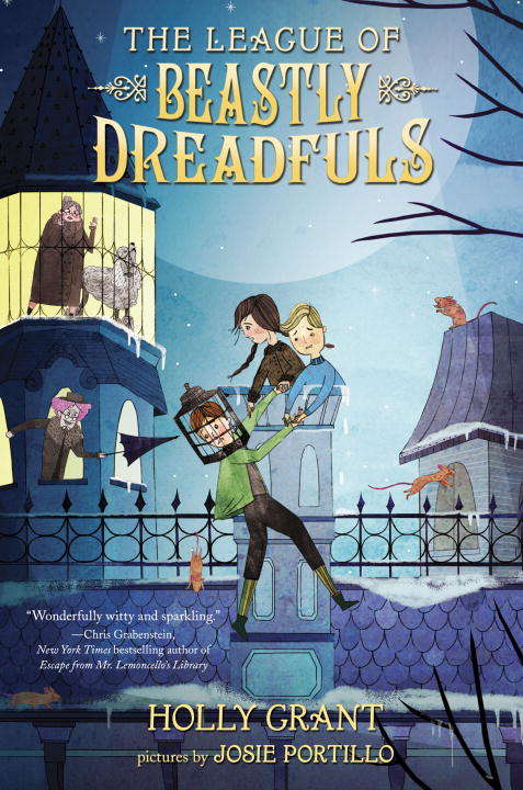 Book cover of The League of Beastly Dreadfuls Book 1