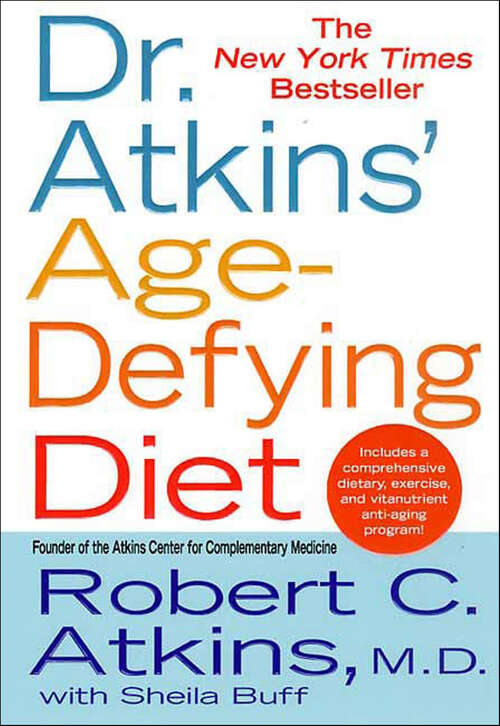 Book cover of Dr. Atkins' Age-Defying Diet