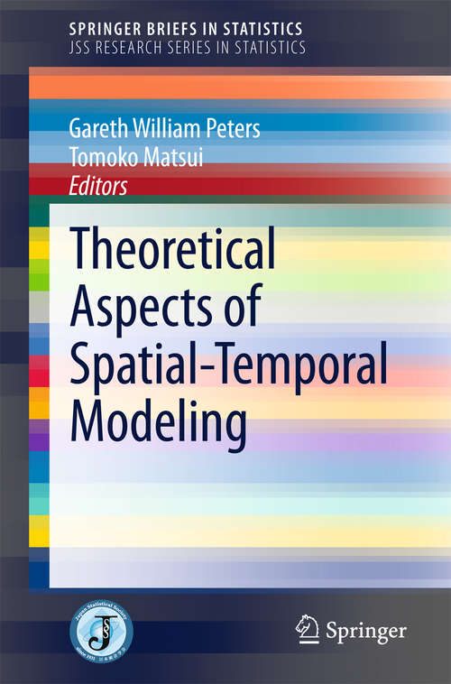 Book cover of Theoretical Aspects of Spatial-Temporal Modeling