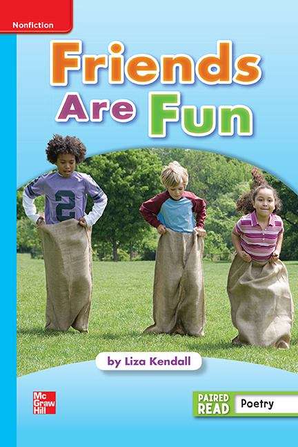 Book cover of Friends Are Fun [On Level, Grade 1]