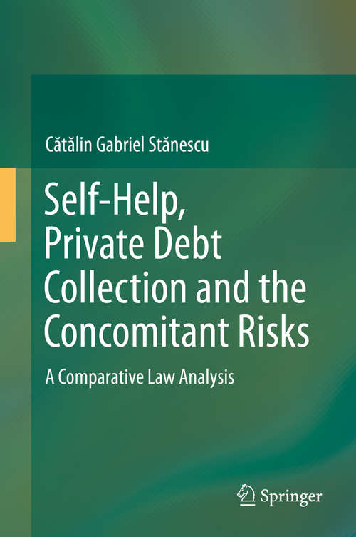 Book cover of Self-Help, Private Debt Collection and the Concomitant Risks