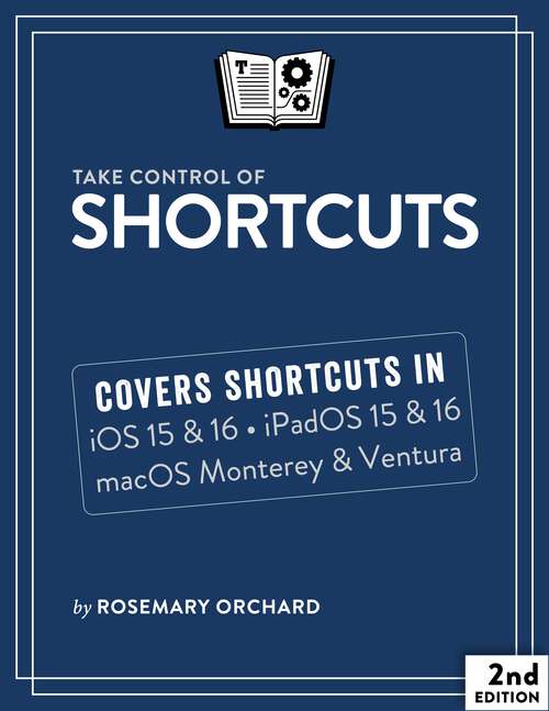Book cover of Take Control of Shortcuts
