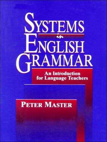 Book cover of Systems In English Grammar: An Introduction For Language Teachers