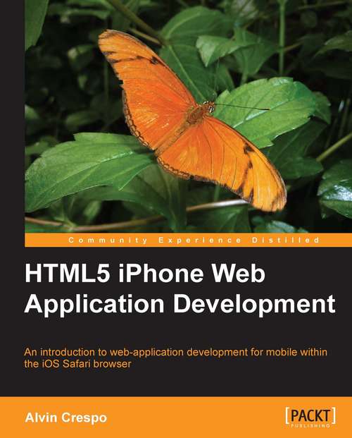 Book cover of HTML5 iPhone Web Application Development