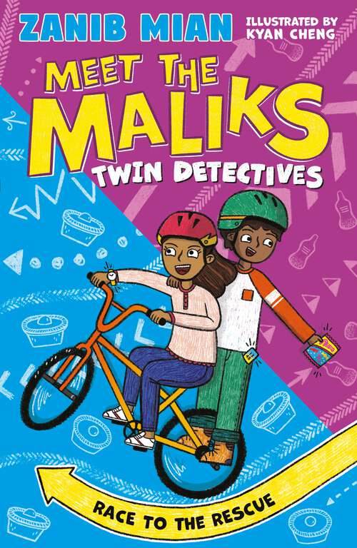 Book cover of Race to the Rescue: Book 2 (Meet the Maliks – Twin Detectives)