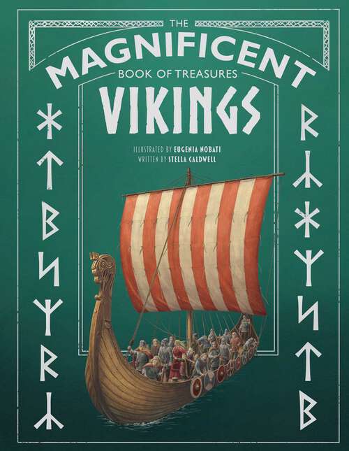 Book cover of The Magnificent Book of Treasures: Vikings (The Magnificent Book of)