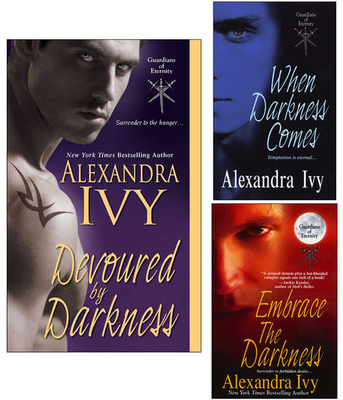 Book cover of Devoured by Darkness Bundle with When Darkness Comes & Embrace the Darkness