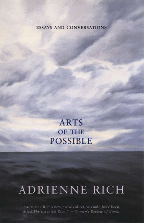 Book cover of Arts of the Possible: Essays and Conversations