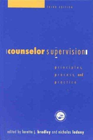 Cover image of Counselor Supervision