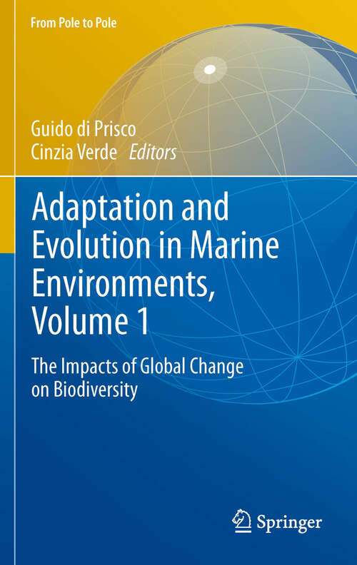 Book cover of Adaptation and Evolution in Marine Environments, Volume 1