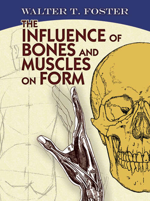 Book cover of The Influence of Bones and Muscles on Form (Dover Anatomy for Artists)