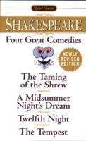 Book cover of William Shakespeare Four Great Comedies: The Taming of the Shrew, A Midsummer Night's Dream, Twelfth Night, The Tempest (Penguin Books For Theatre Ser.)