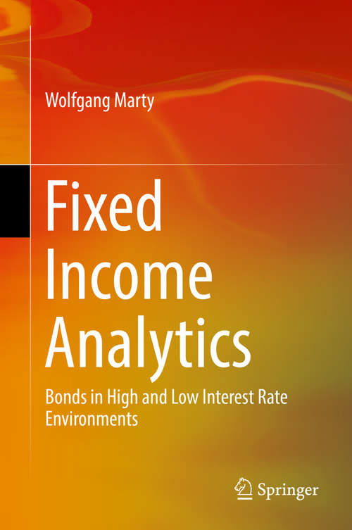 Book cover of Fixed Income Analytics