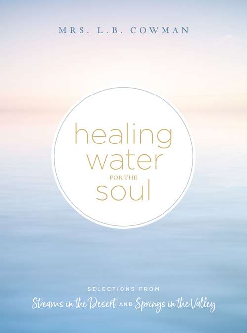 Book cover of Healing Water for the Soul