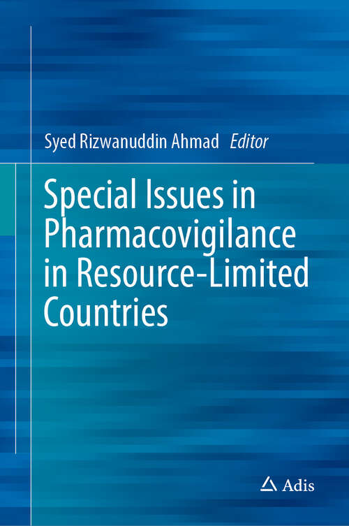 Book cover of Special Issues in Pharmacovigilance in Resource-Limited Countries
