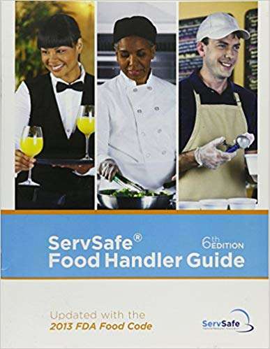 Book cover of Servsafe Food Handler Guide: Updated with the 2013 FDA Food Code (Sixth Edition)