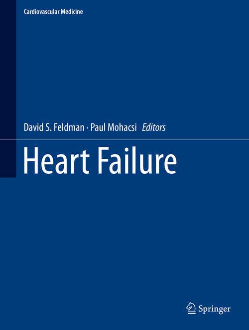 Book cover of Heart Failure (1st ed. 2019) (Cardiovascular Medicine)