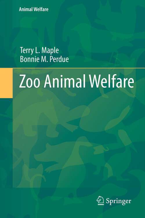 Book cover of Zoo Animal Welfare
