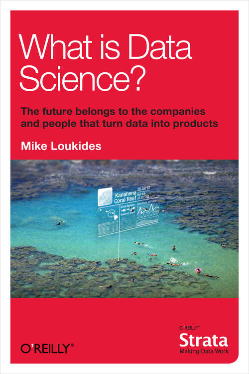 Book cover of What Is Data Science? (1)