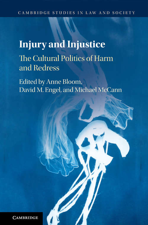 Injury and Injustice: The Cultural Politics of Harm and Redress (Cambridge Studies in Law and Society)