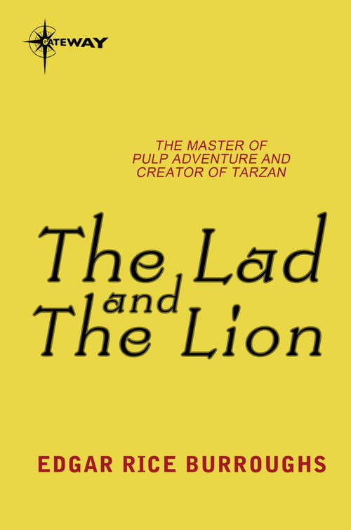 Book cover of The Lad and the Lion