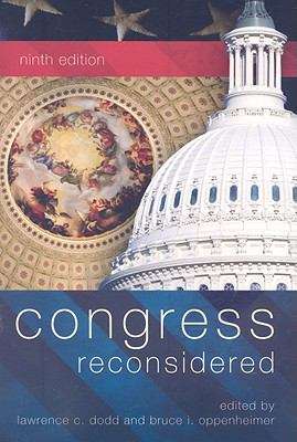 Congress Reconsidered, 9th Edition