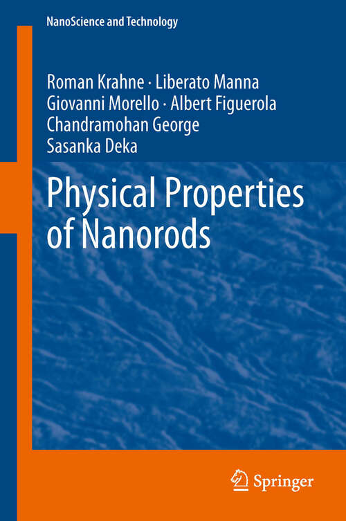 Book cover of Physical Properties of Nanorods