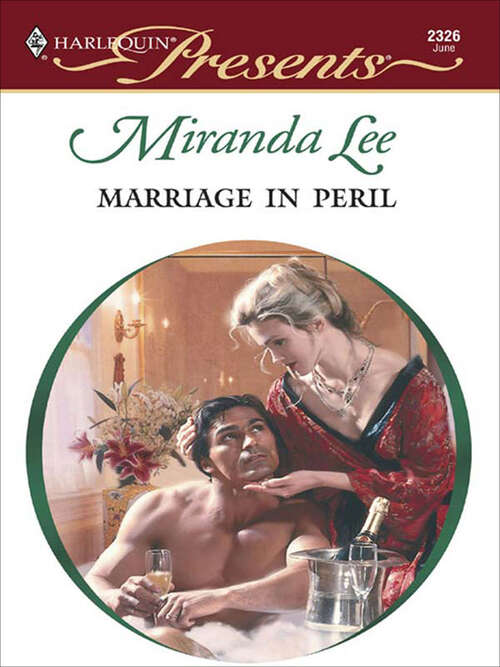 Book cover of Marriage in Peril (The Italian Husbands)