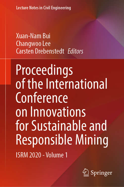 Cover image of Proceedings of the International Conference on Innovations for Sustainable and Responsible Mining