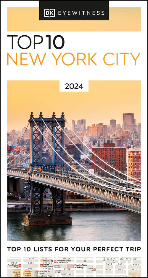 Book cover of DK Eyewitness Top 10 New York City (Pocket Travel Guide)