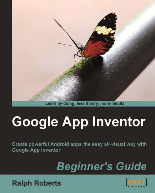 Book cover of Google App Inventor