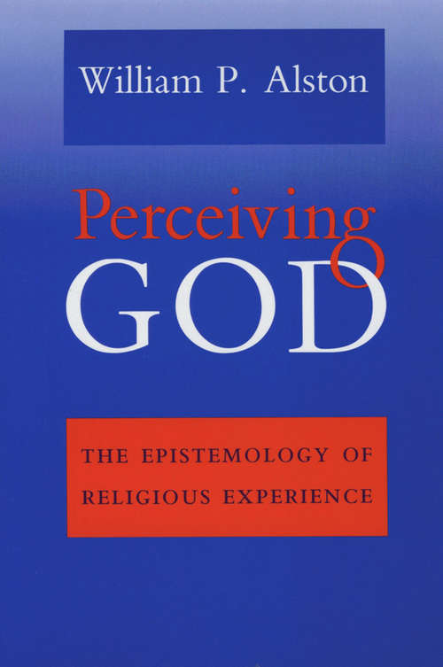 Book cover of Perceiving God