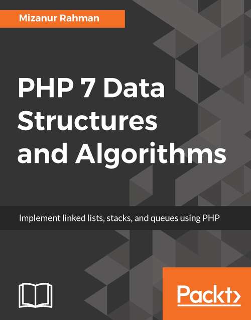 Book cover of PHP 7 Data Structures and Algorithms