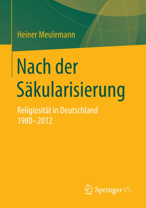 Book cover of Nach der Säkularisierung