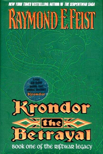 Book cover of Krondor: The Betrayal (Riftwar #1)