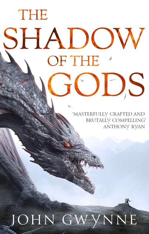 Book cover of The Shadow of the Gods (The Bloodsworn Saga)