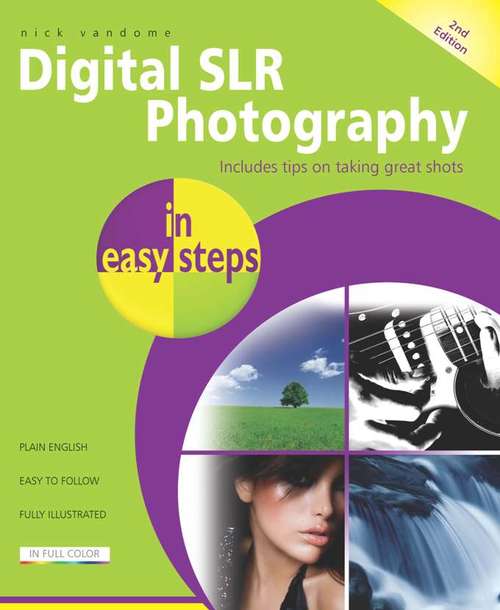 Book cover of Digital SLR Photography in Easy Steps