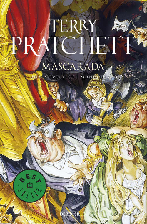 Book cover of Mascarada (Mundodisco #18)