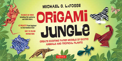 Book cover of Origami Jungle