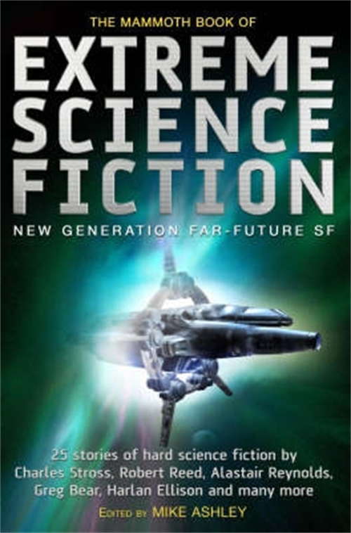 Book cover of The Mammoth Book of Extreme Science Fiction