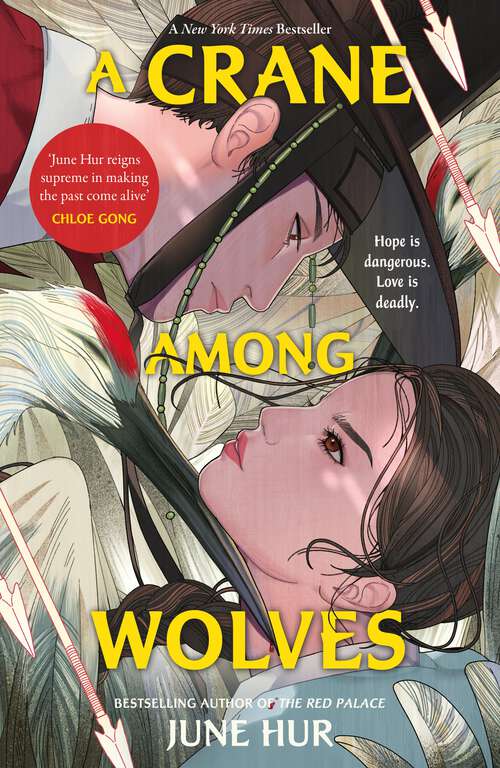 Book cover of A Crane Among Wolves: A heart-pounding tale of romance and court politics – for fans of historical K-dramas