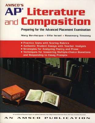 Book cover of AMSCO’S AP Literature and Composition: Preparing for the Advanced Placement Examination
