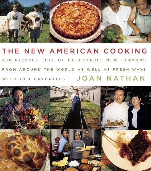 Book cover of The New American Cooking