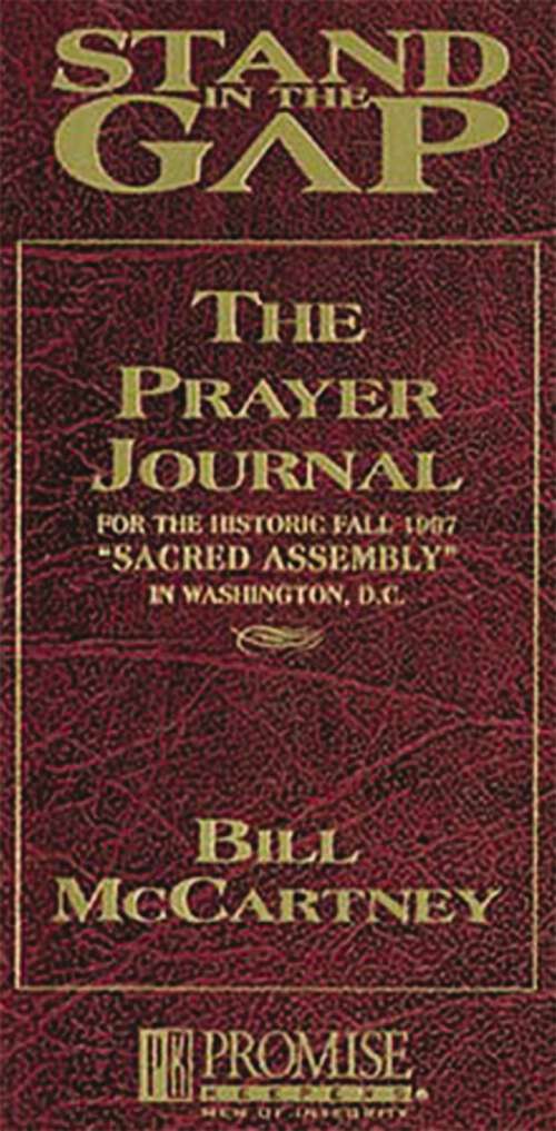Book cover of Stand in the Gap Prayer Journal